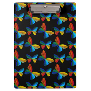 Colourful Butterfly Clipboard
