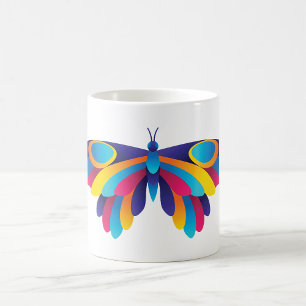 Colourful Butterfly Coffee Mug