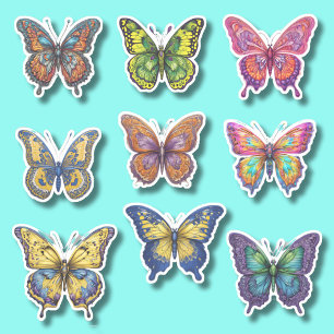 Colourful Butterfly Collection Waterproof 