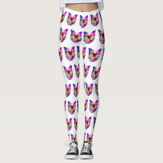 Colourful Butterfly design Leggings