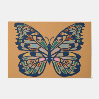 Colourful Butterfly Doormat, Beautiful Butterfly Doormat