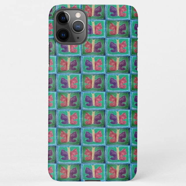 Colourful Butterfly | Filters | Half Drop | iPhone Case (Back)