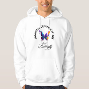Colourful Butterfly Hoodie