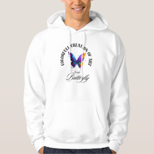 Colourful Butterfly Hoodie