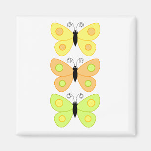 Colourful  Butterfly Magnet