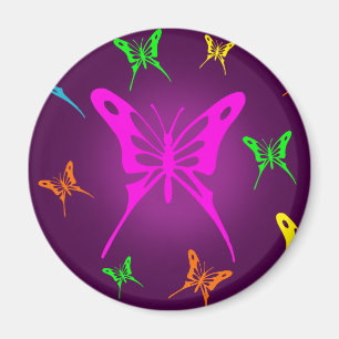 Colourful Butterfly Magnet