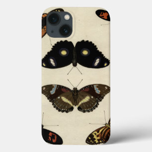 Colourful Butterfly Medley on Cream Background iPhone 13 Case
