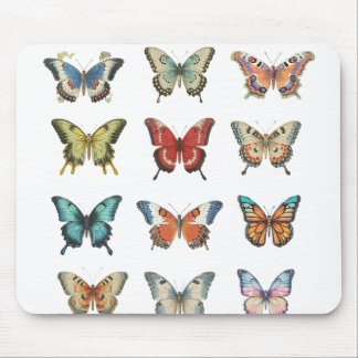 Colourful Butterfly Mouse Pad for Home & Office