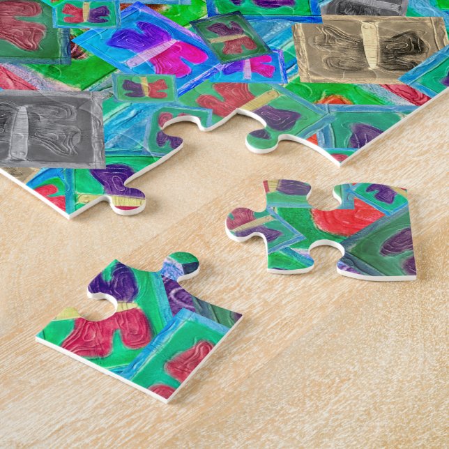 Colourful Butterfly Multi Challenge | Jigsaw Puzzle (Side)