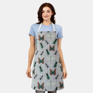 Colourful Butterfly Pattern Apron