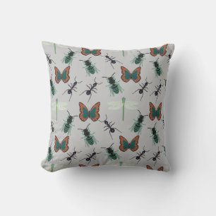 Colourful Butterfly Pattern Cushion