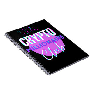 Colourful Butterfly Pattern Digital Blue Notebo Notebook