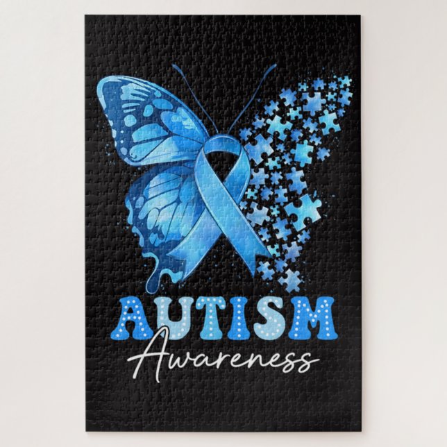 Colourful Butterfly Puzzle (Vertical)