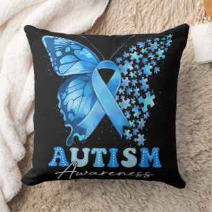 Colourful Butterfly Puzzle Cushion