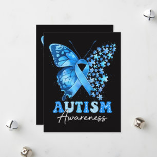 Colourful Butterfly Puzzle Holiday Card