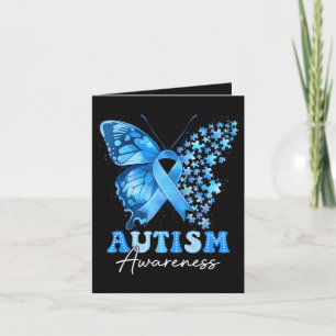 Colourful Butterfly Puzzle Holiday Card