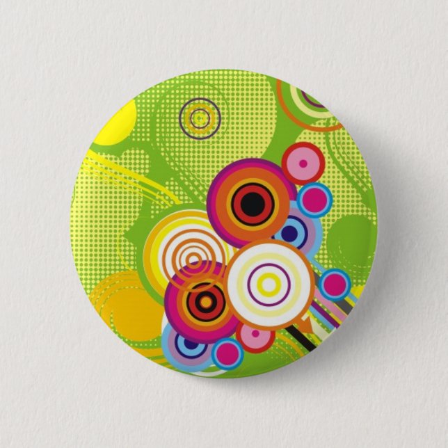 Colourful Button (Front)