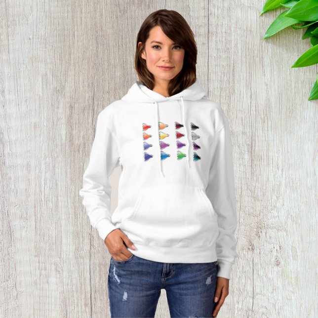 Colourful Button Icons Hoodie (Creator Uploaded)