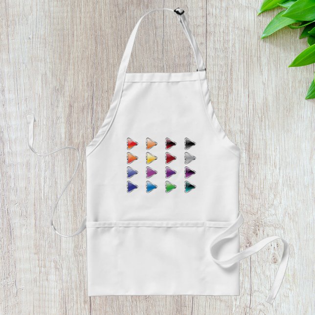 Colourful Button Icons Standard Apron (Creator Uploaded)