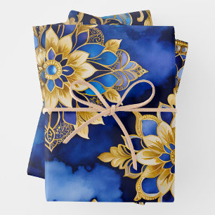 Colourful Byzantine Art Wrapping Paper Sheets
