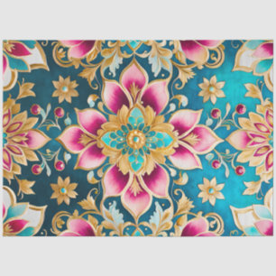 Colourful Byzantine Jewel Art Tissue Paper