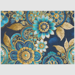 Colourful Byzantine Jewel Art Tissue Paper