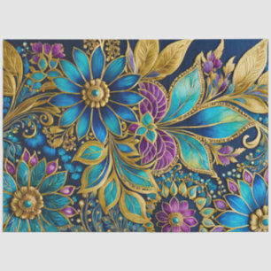 Colourful Byzantine Jewel Art Tissue Paper