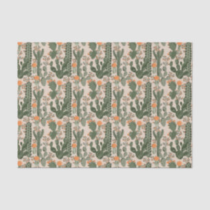 Colourful Cactus Pattern Tissue Paper