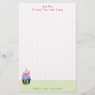 Colourful Cake Stationery