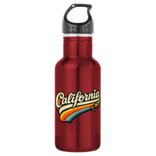 Colourful California Retro Sunset Design 532 Ml Water Bottle