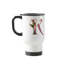 Colourful Calla Initial K