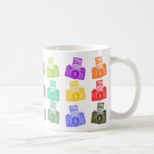 Colourful Cameras Coffee Mug