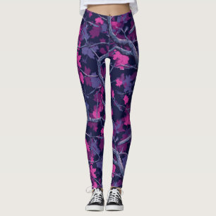 Colourful Camo Anniversary Gifts  Exercise Outfit Leggings