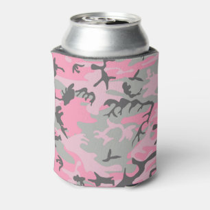 Colourful Camouflage Design Can Cooler