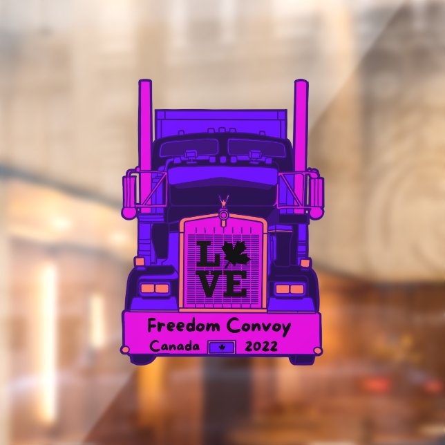Colourful Canadian Freedom Convoy (Sheet 2)