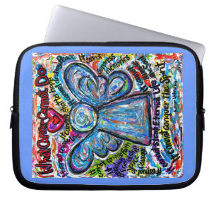 Colourful Cancer Cannot Angel Computer Sleeve Bag