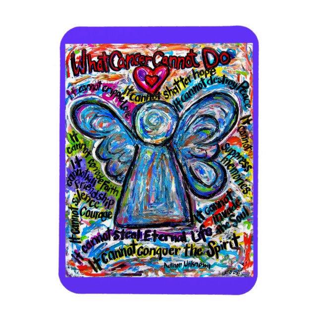 Colourful Cancer Cannot Do Angel Magnets (Vertical)