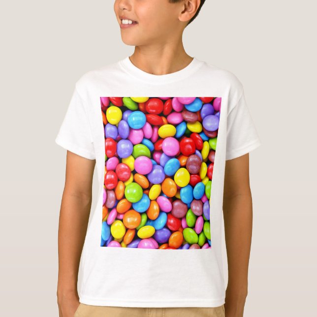 Colourful Candies photograph T-Shirt (Front)