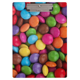 Colourful Candy, Candy Buttons, Sweets, Food Clipboard