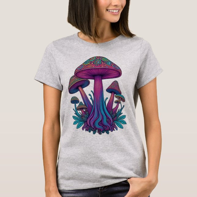 Colourful Candy Caps T-Shirt (Front)
