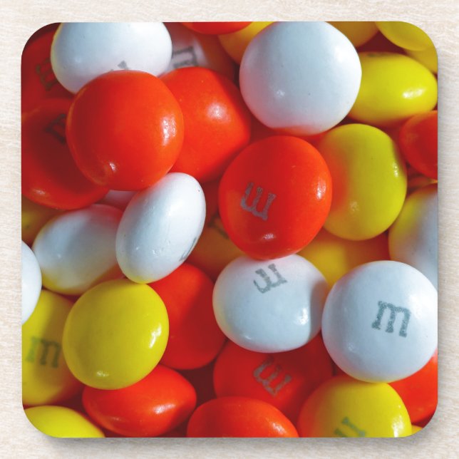 Colourful Candy Coaster (Front)