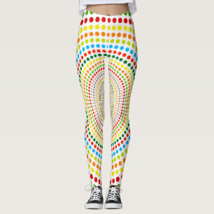Colourful Candy Dots Leggings