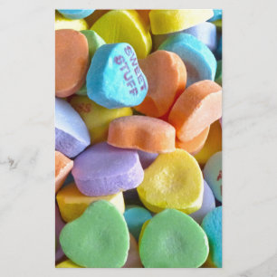 Colourful Candy Hearts