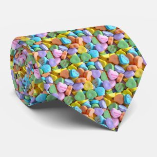 Colourful Candy Hearts Tie