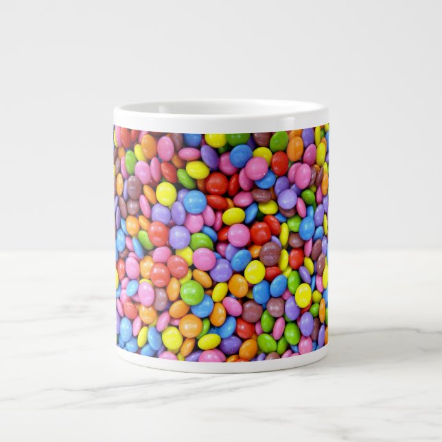 Colourful Candy Large Coffee Mug (Front)