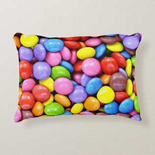 Colourful Candy Pieces Decorative Cushion