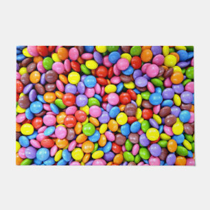 Colourful Candy Pieces Doormat