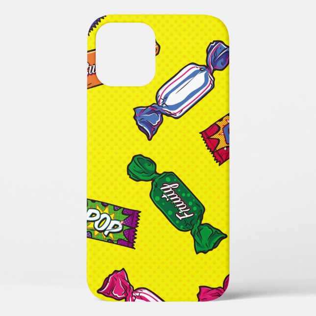 Colourful Candy Seamless Patternart,pop,candy,patt Case-Mate iPhone Case (Back)