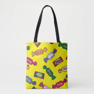 Colourful Candy Seamless Patternart,pop,candy,patt Tote Bag