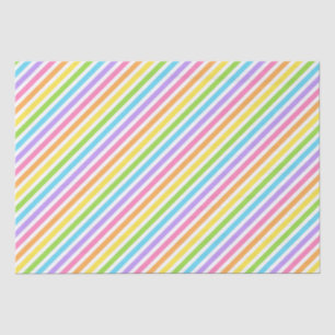 Colourful Candy Stripe Tissue Paper